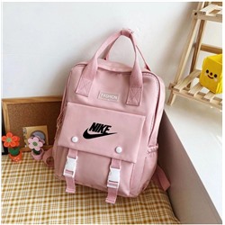 Рюкзак тканевый двойной замок Nike розовый