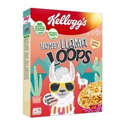 Сухой завтрак Kellogg's Honey Llama Loops, 330 г