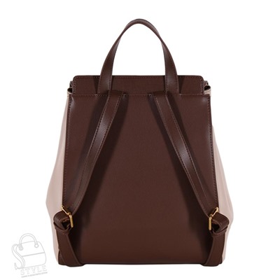 Рюкзак женский кожаный 6695VG brown Vitelli Grassi