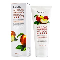 Пилинг-гель с экстрактом яблока FarmStay All-in-one Whitening Peeling Gel Apple, 180ml
