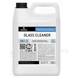 GLASS CLEANER Универсальное средство для стёкол и зеркал, 5 л