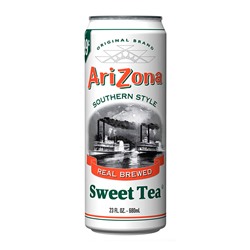 Холодный чёрный чай AriZona Sweet Tea, 680 мл