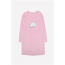 КБ 1149/горошки на розовом, сорочка