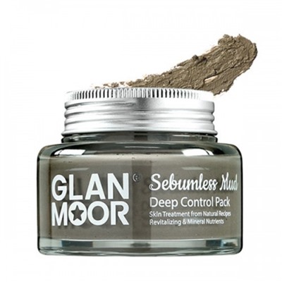 Glan Moor Sebumless Mud Deep Control Pack - Глиняная маска для жирной и комбинированной кожи 125г