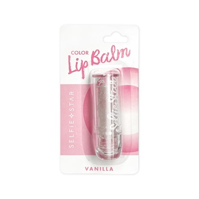 [SELFIE STAR] Бальзам-тинт для губ АРОМАТ ВАНИЛИ Color Chancing Crystal Lip Balm Vanilla, 3,4 гр