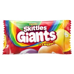 Драже Skittles Giants - в 3 раза больше!, 45 г