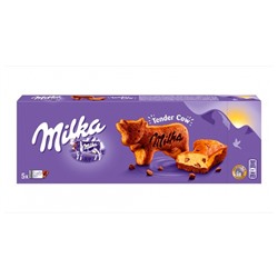 Бисквит с кусочками шоколада Milka Tender Cow, 140 г
