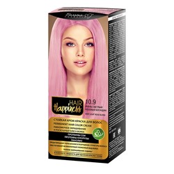 Белита-М Hair Happiness Крем-краска для волос аммиачная №10.9 светлый розовый блондин
