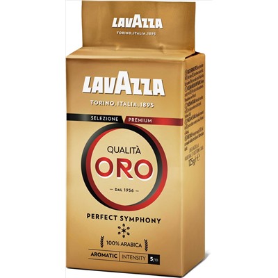 LAVAZZA. ORO (молотый) 250 гр. мягкая упаковка