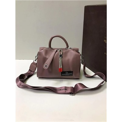 Женская сумка Экокожа с широким ремнем розовый