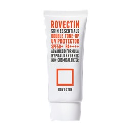 [ROVECTIN] Солнцезащитный крем Skin Essentials Double Tone-up UV Protector SPF50+ PA++++, 50 мл
