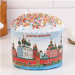 Форма бумажная для кекса, маффинов и кулича "Кремли" 134х100 мм (фасовка 1400 шт)