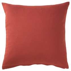 VIGDIS ВИГДИС, Чехол на подушку, красно-оранжевый, 50x50 см