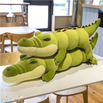 Мягкая игрушка обнимашка КРОКОДИЛ 100 см (ВЫБОР ЦВЕТА) croc100, croc100-green, croc100-lightgreen, croc100-grey