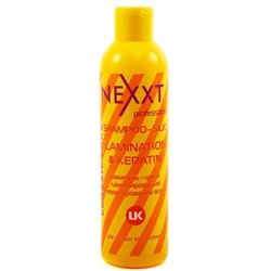 Nexxt Шампунь-шелк ламинирование и кератирование волос, 250 мл