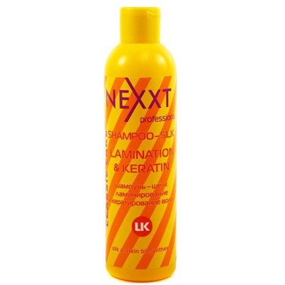 Nexxt Шампунь-шелк ламинирование и кератирование волос, 250 мл