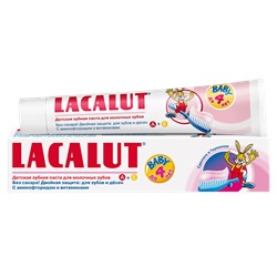 Lacalut baby до 4 лет зубная паста, 50 мл