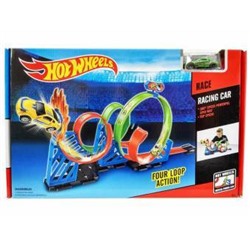 Автотрек "Hot Wheels" 4 кольца