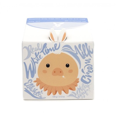 Elizavecca Milky Piggy Real White Time Milk Cream - Осветляющий крем для лица и тела с козьим молоком 100г