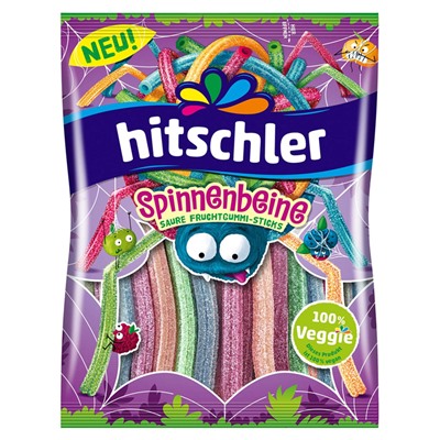 Жевательные конфеты Hitschler Spinnenbeine - паук, 125 г