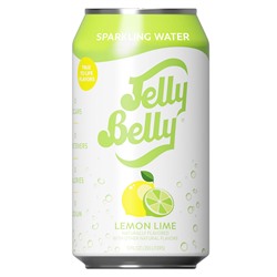 Газированный напиток Jelly Belly Lemon Lime со вкусом лимона и лайма, 355 мл