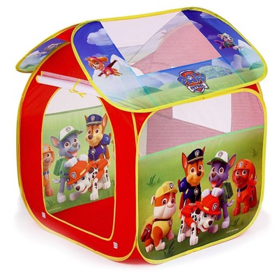 Детская игровая палатка «Щенячий патруль» в сумке