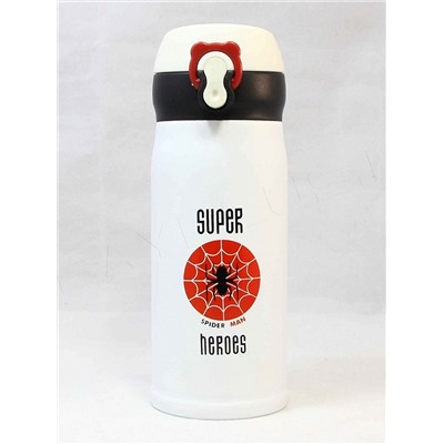Термос для напитков Супергерои паук 350мл