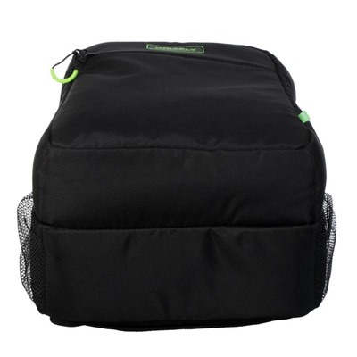 Рюкзак молодежный, Grizzly RU-030, 39x26x19 см, эргономичная спинка, чёрный