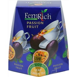 FemRich. Passion Fruit Green Tea 100 гр. карт.пачка (Уцененная)