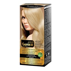 Белита-М Hair Happiness Крем-краска для волос аммиачная №10.31 светлый бежевый блондин