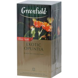 Greenfield. Exotic Opuntia карт.пачка, 25 пак. (Уцененная)