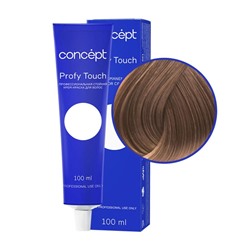 Concept Profy Touch 7.7 Профессиональный крем-краситель для волос, светло-коричневый, 100 мл