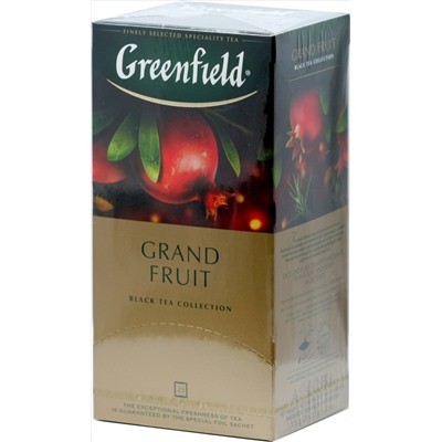 Greenfield. Grand Fruit карт.пачка, 25 пак.