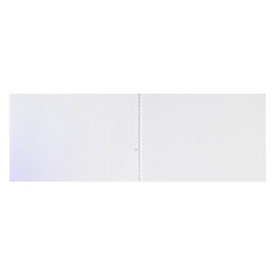 Альбом для рисования А4, 30 листов на гребне "Влюбленная панда", обложка мелованный картон, выборочный лак, блок офсет 110 г/м2