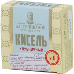 А.П. Селиванов. Кисель Клубника 200 гр. карт.упаковка