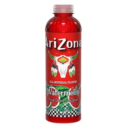 Напиток сокосодержащий AriZona Watermelon Fruit Juice Cocktail со вкусом арбуза, 591 мл