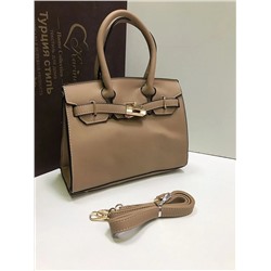 Женская сумка Экокожа Hermes коричневый