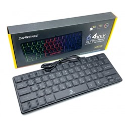 Клавиатура MK515 с подвстветкой (64 клавиши)