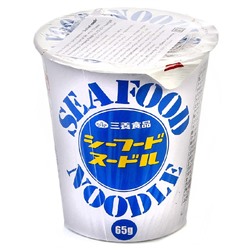 Лапша быстрого приготовления Samyang Seafood Noodle со вкусом морепродуктов, 65 г