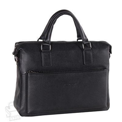 Портфель мужской кожаный 20-147-5H black Heanbag