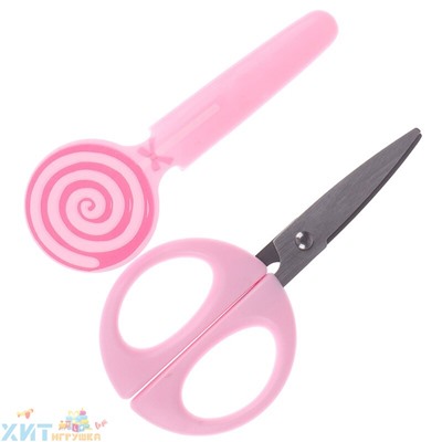 Ножницы детские 13,4 см Lollipop  Deli E6069, 1113544