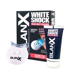Blanx White Shock Treatment + Led Bite / Отбеливающий уход + световой активатор 50 мл