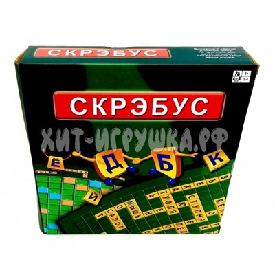 Настольная игра Скрэбус 0116R-5, 0116R-5