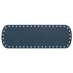 Дно для сумки 10 х 30 см. Navy blue