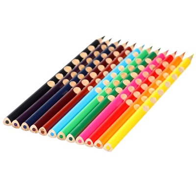 Цветные карандаши, 12 цветов, трехгранные, Щенячий патруль