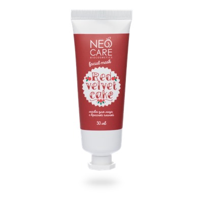 Neo Care Маска для лица Red velvet cake, 30мл