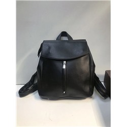 Женская сумка-рюкзак мини Экокожа черный