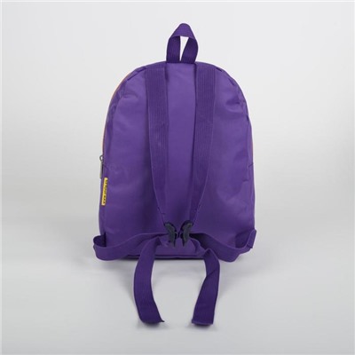 Рюкзак детский, отдел на молнии, наружный карман, цвет сиреневый