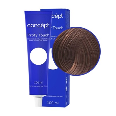 Concept Profy Touch 7.00 Профессиональный крем-краситель для волос, интенсивный светло-русый, 100 мл