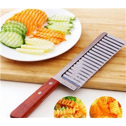 Нож для волнистой нарезки картошки фри и овощей